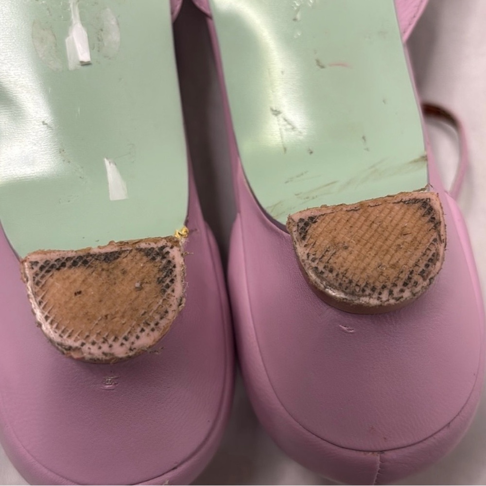 Irregular Choice “Linda” Lattice Kitten Heels - Picture 8 of 10